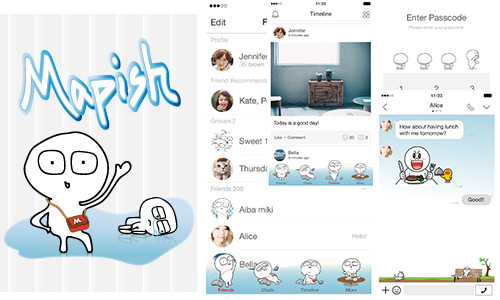 Mapishのきせかえ